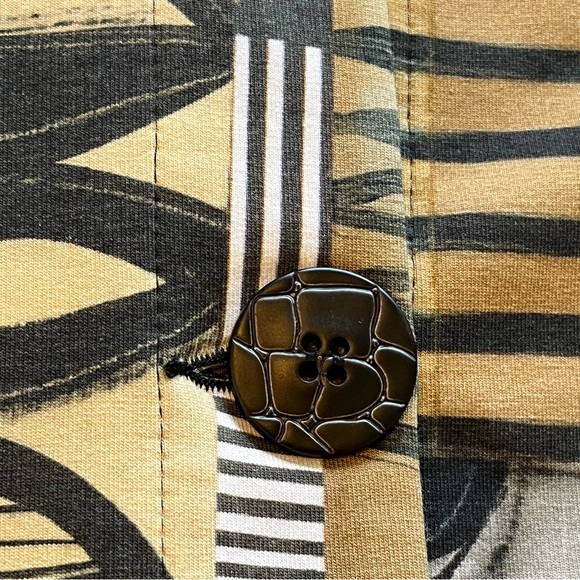 Simply Art by Dolcezza Jacket Abstract Print Size M Poetic Metaphor Art to Wear - Picture 7 of 14